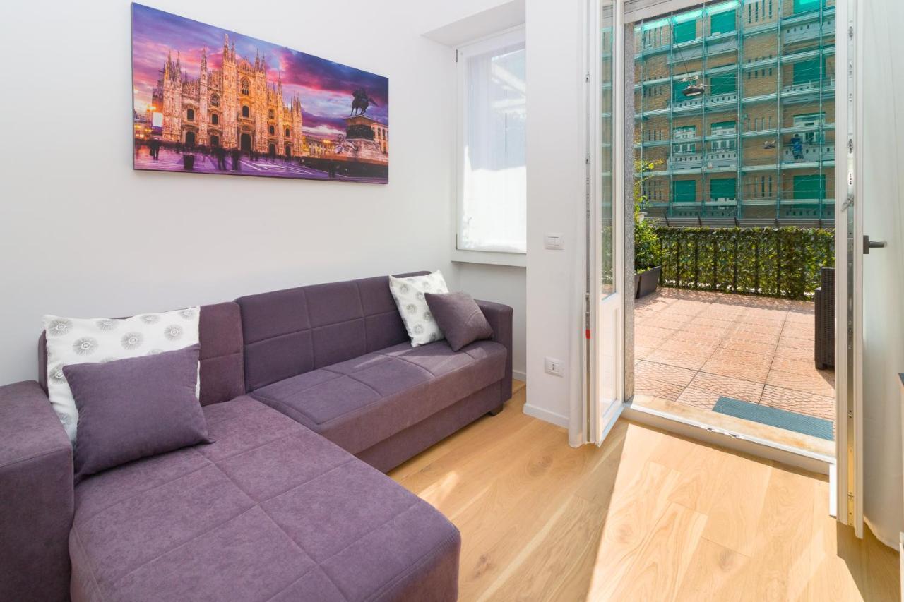 Ferienwohnung Bright Terrace In Milano Exterior foto